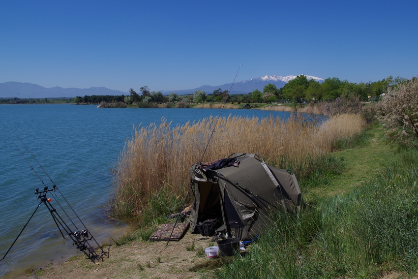 pêche lac de la Raho