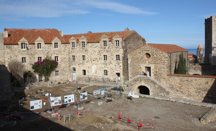 Fouilles en 2016 de la place d’armes