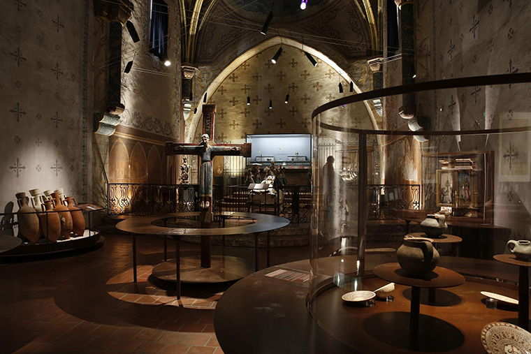 Intérieur de la chapelle Notre Dame des Anges