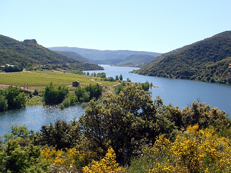 Plan d'eau de l'Agly