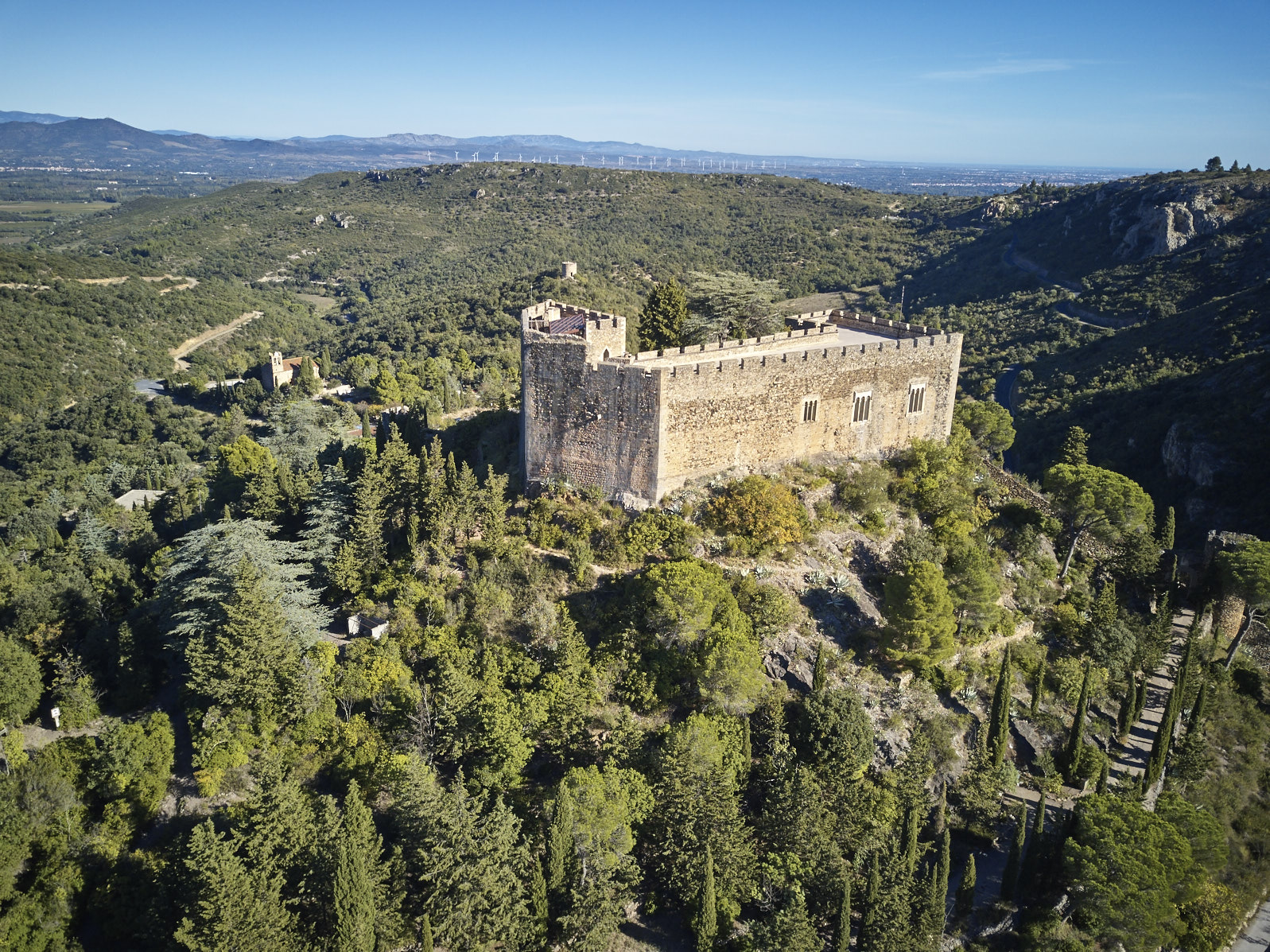 Le Château de Castelnou - Culture et patrimoine - ledepartement66.fr